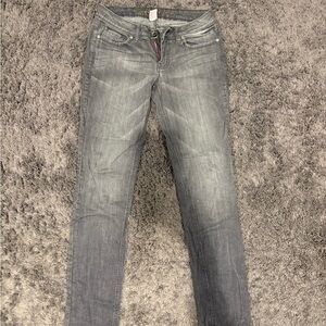 Candie's Gray Skinny Jeans for Women Size 7